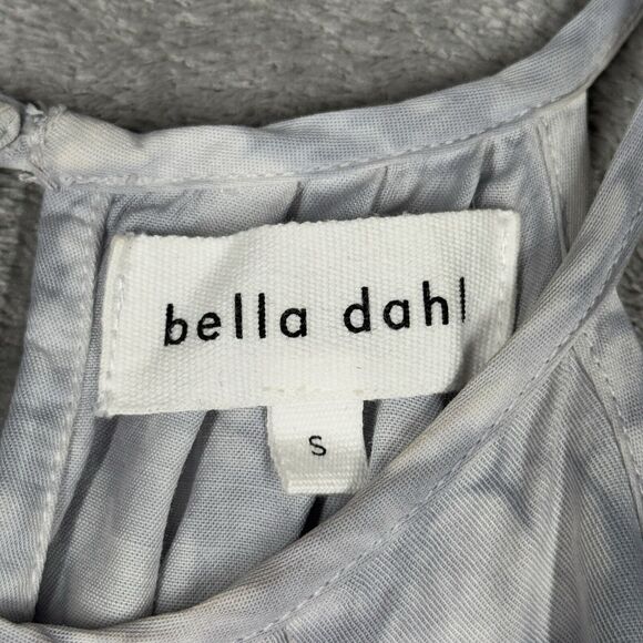 Belle Dahl Jumpsuit Womens Small Blue Tie Dye Pleated Wide Leg Jumper Hippie - Picture 5 of 8